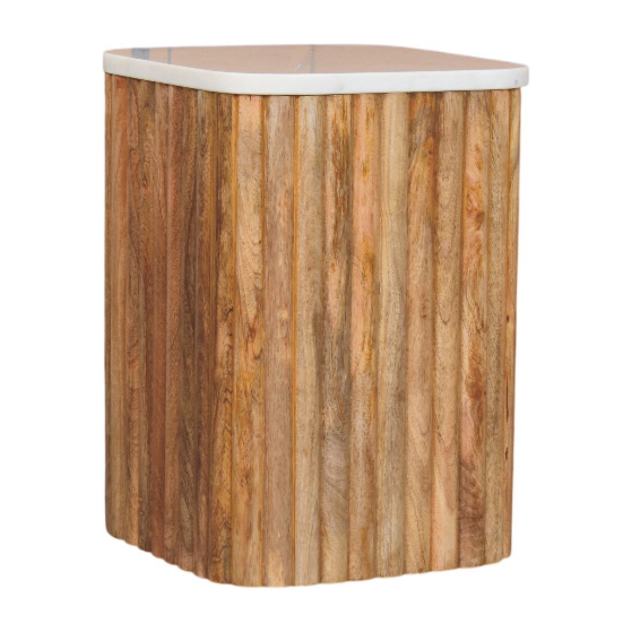 Oakish Marble Side Table - Image 2