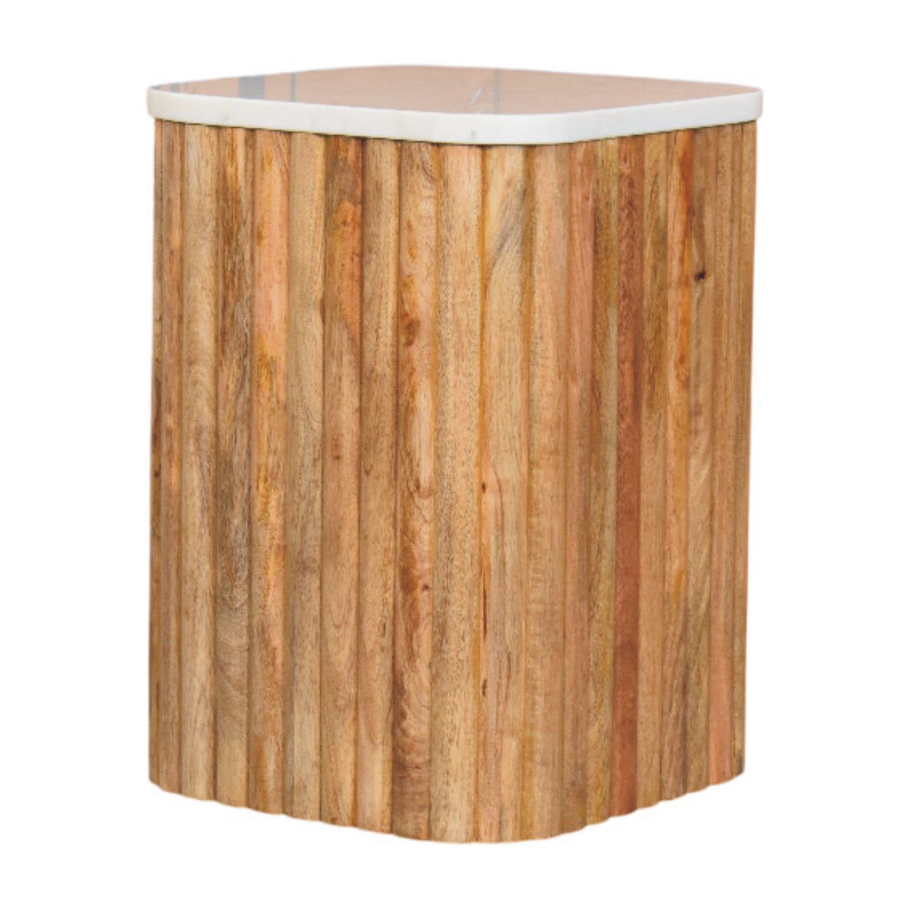 Oakish Marble Side Table - Image 3