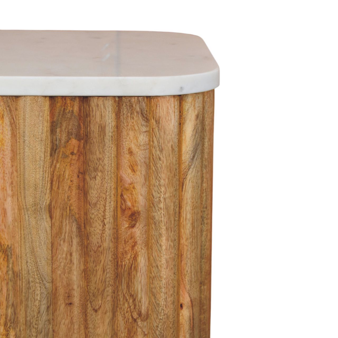 Oakish Marble Side Table - Image 4