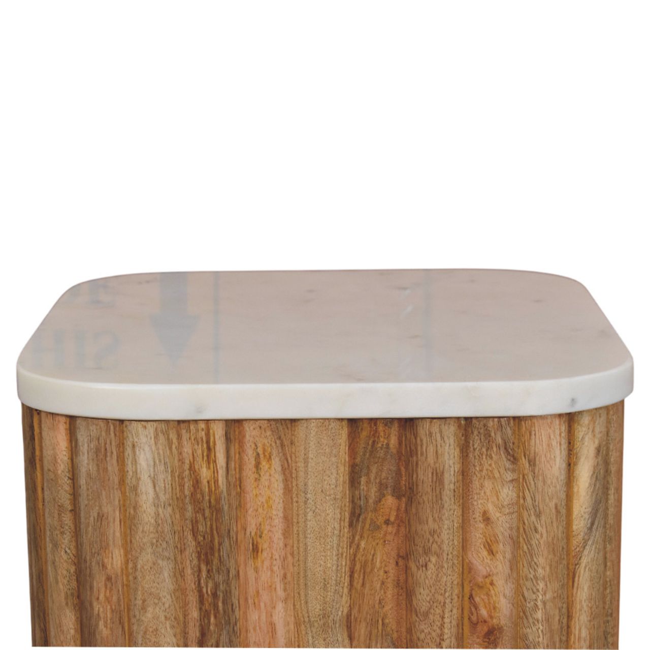 Oakish Marble Side Table - Image 5
