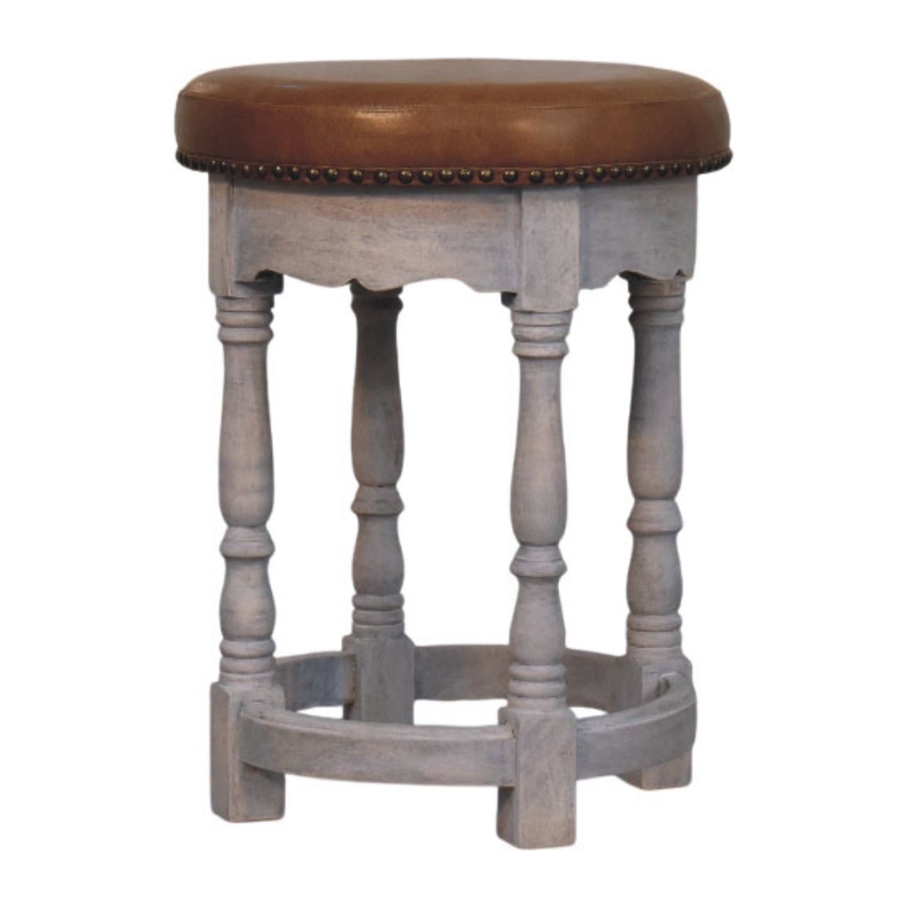 Rustic Charm Stool - Image 2