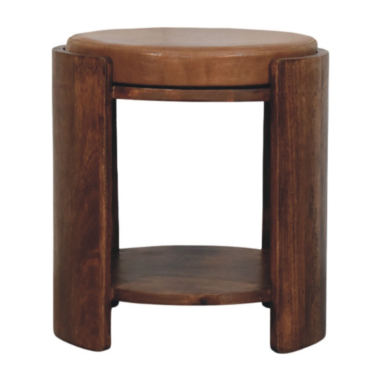 Savoy Leather Stool