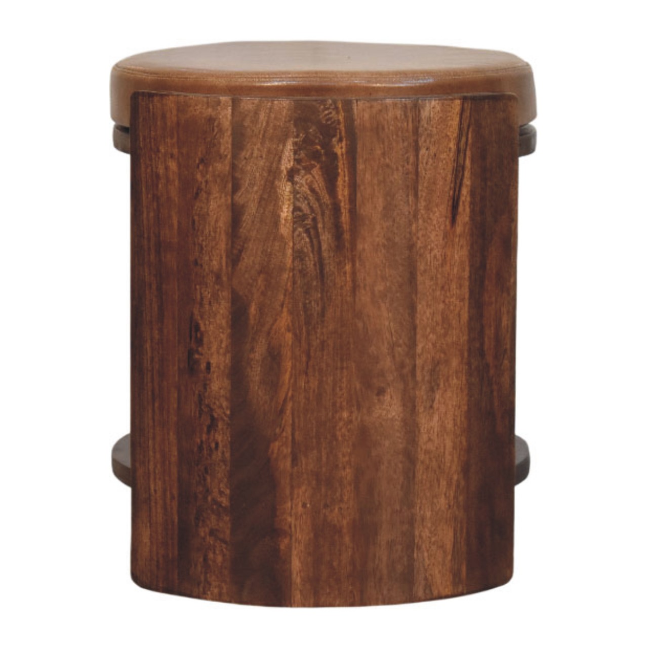 Savoy Leather Stool - Image 7