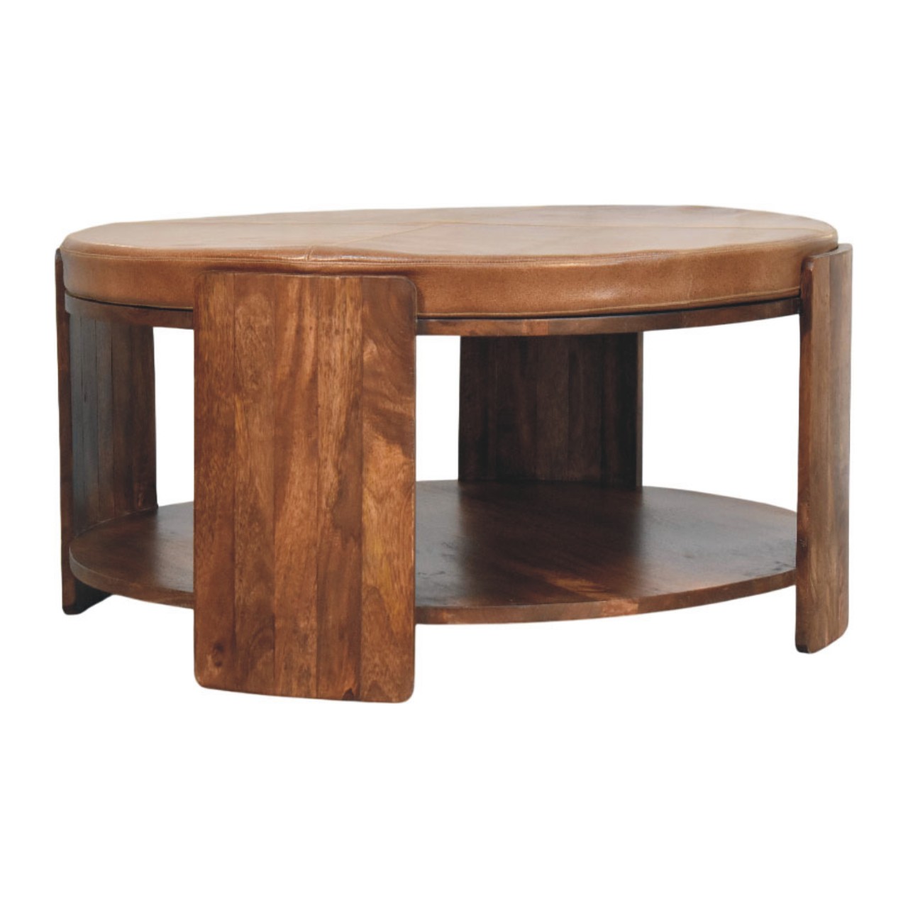Savoy Leather Coffee Table - Image 2