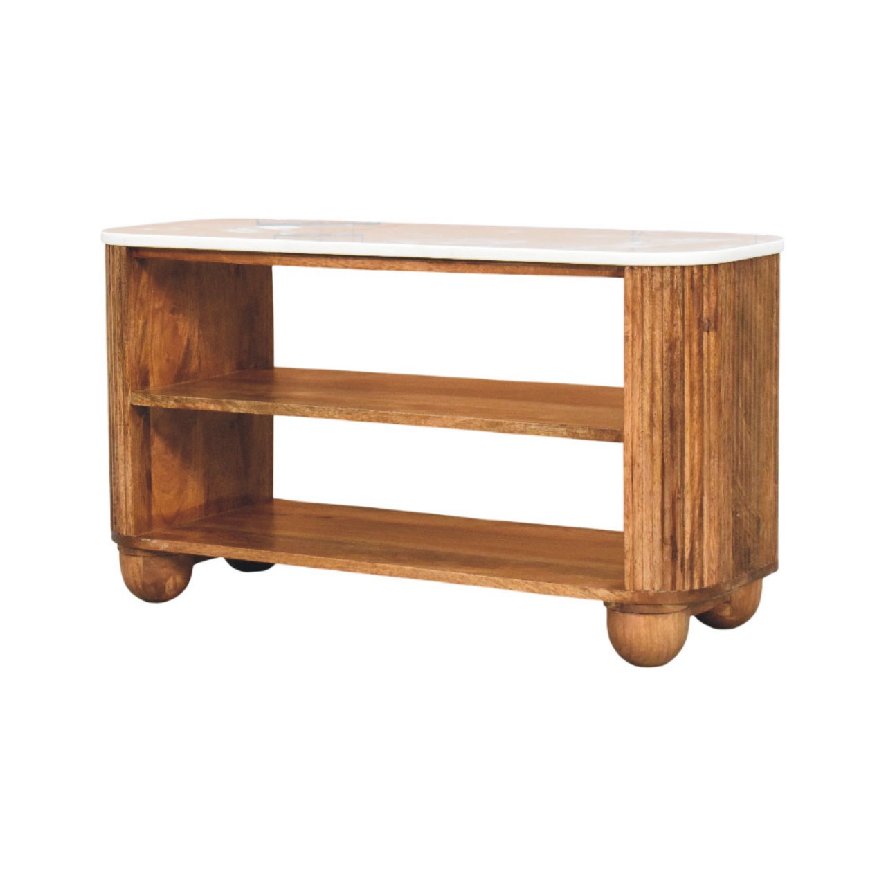 Beaumont Marble Shoe Cabinet - Image 3